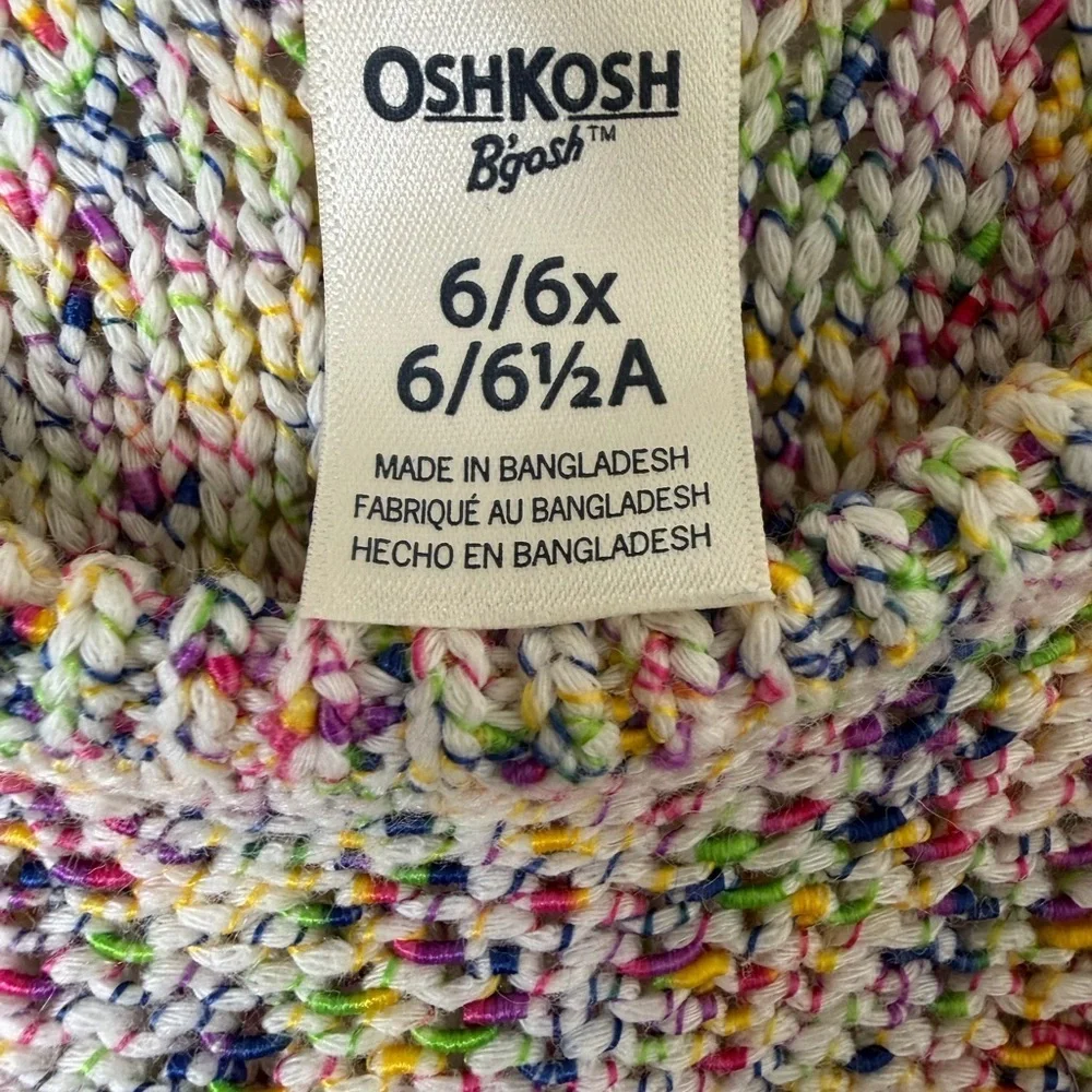 OshKosh B'gosh Multicolor Knit Tank Top Cottagecore